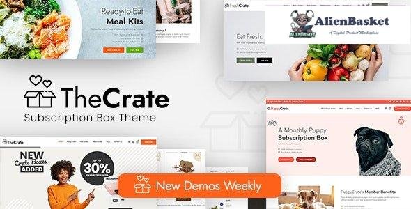 31244 TheCrate v1.4.3 - WooCommerce Subscription Box Theme 
