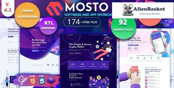 31245 Mosto v4.3 - App landing page 