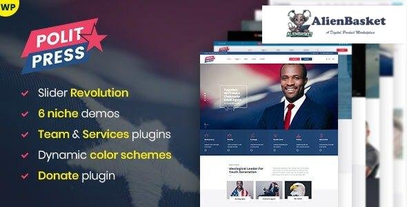 31426 Politpress v1.2.0 - Multipurpose Political WordPress theme 