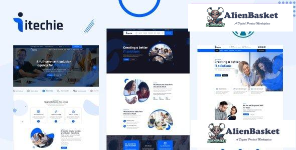 31721 Itechie v1.0.4 - IT Solutions and Services WordPress Theme 