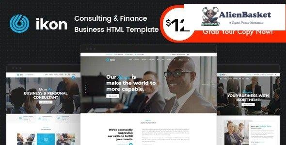 31541 ikon v1.0 - Consulting Business HTML Template 