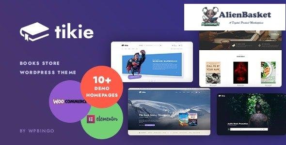 31558 Tikie v1.0.4 - Book Store WooCommerce WordPress Theme 