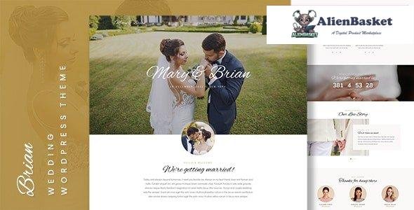 31556 Brian v1.0 - Wedding WordPress Theme 