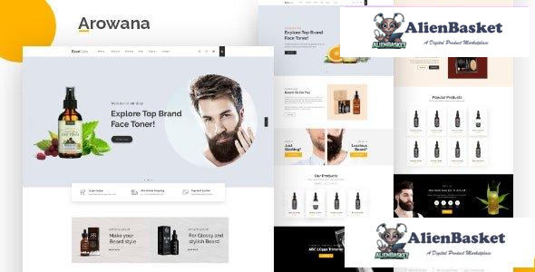 31627 Arowana v1.0 - Beard Oil & Barber Shop HTML Template 
