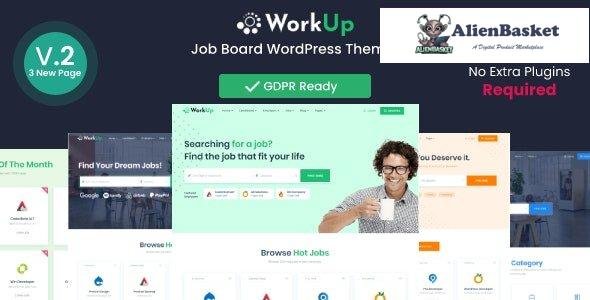 31629 Workup v2.1.25 – Job Board WordPress Theme 