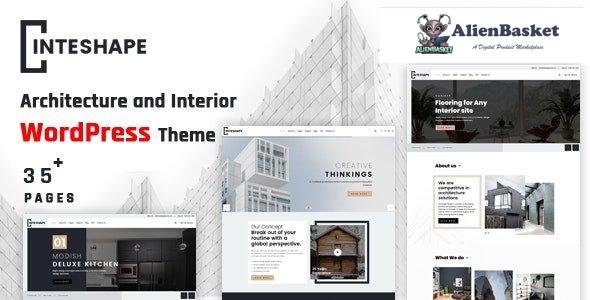31654 Inteshape v1.3 - Architecture and Interior WordPress Theme 