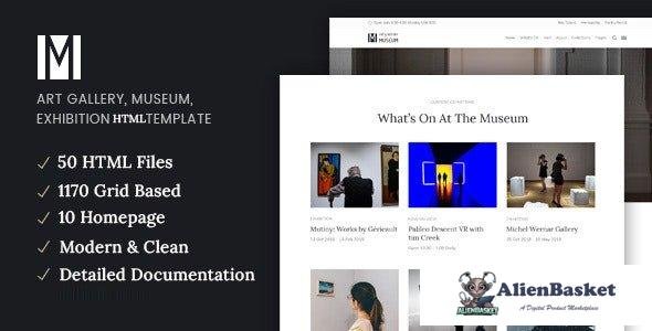 31727 Muzze - Museum Art Gallery HTML Template 