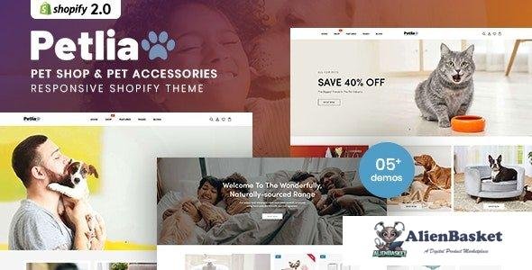 31816 Petlia v1.0 - Pet Shop & Pet Accessories Responsive Shopify Theme 