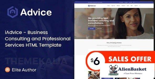 31828 iAdvice v1.0 - Business Consulting and Professional Services HTML Template 