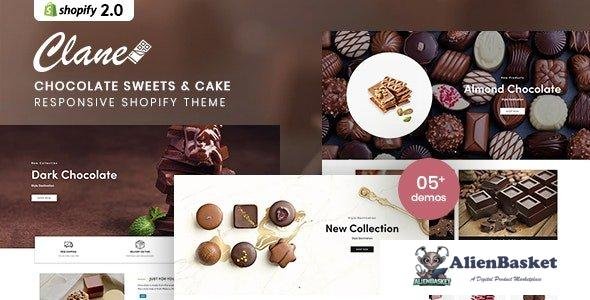 31831 Clane v1.0 - Chocolate Sweets & Cake Shopify Theme 