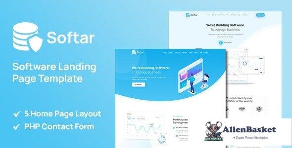 31878 Softar v1.2.1 - Software Landing Page 