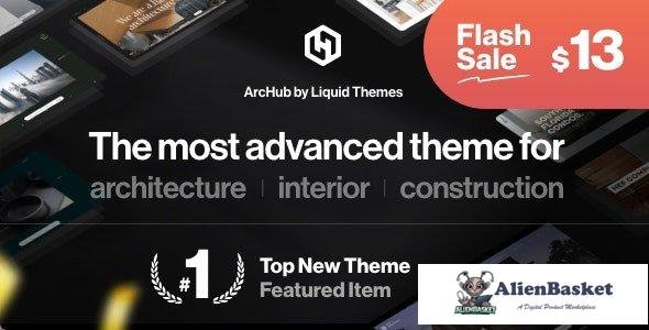 32658 ArcHub v1.1.1 - Architecture and Interior Design WordPress Theme 