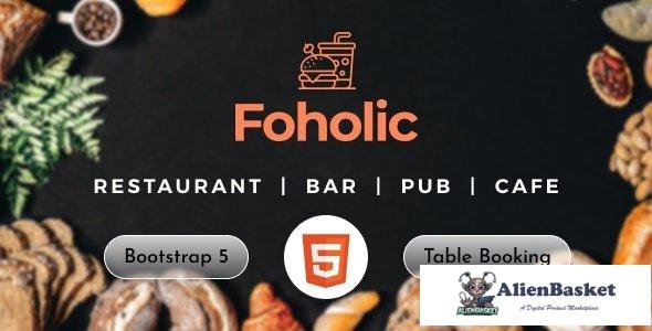 31964 Foholic v1.0 - One Page Restaurant HTML Template 