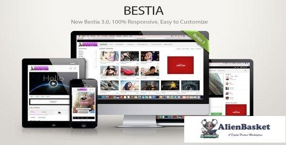 32073 Bestia v3.4.0 - Responsive Wordpress Video Tube Theme 