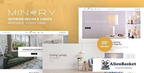 32123 Minery v1.0 - Interior Decor & Lights Responsive Shopify Theme 