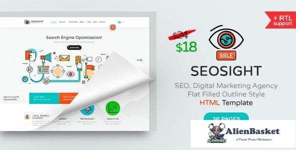 32142 Seosight v2.0 - SEO, Digital Marketing Agency HTML Template 