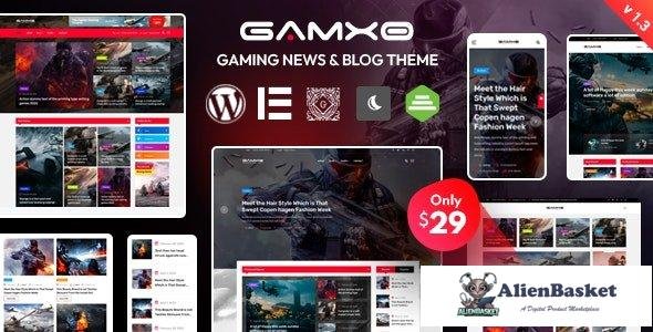 35324 Gamxo v1.6 - WordPress Gaming News & Blog Theme 