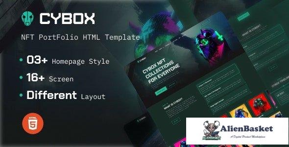 32155 Cybox v1.0 - NFT Collections HTML Template 