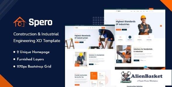 32172 Spero v1.0 - Construction Industry XD Template 