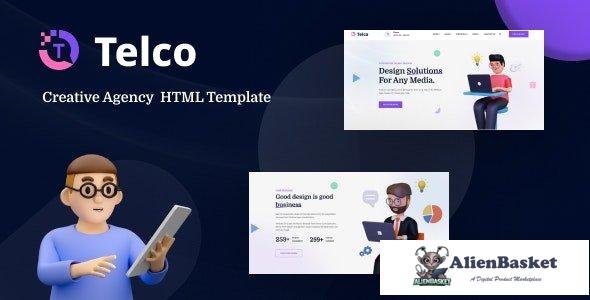 32180 Telco v1.0 - Creative Agency HTML Template 
