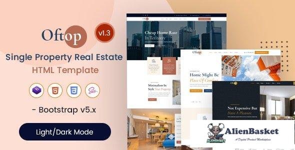 32183 Oftop v1.3 - Single Property HTML Template 