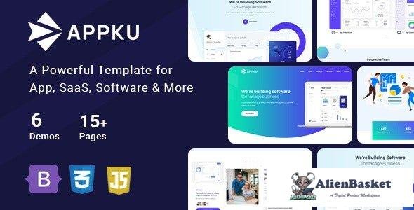 32187 Appku v1.0.1 - Software & SaaS Landing Page 