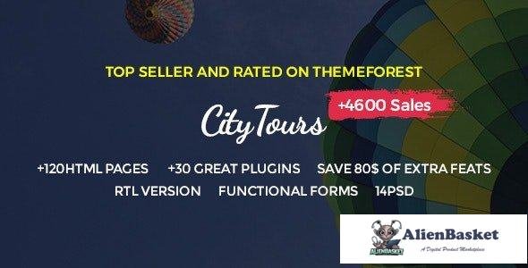 32202 CityTours v5.7 - Travel and Hotels Site Template 