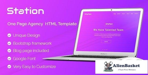 32208 Station - Agency HTML Template 