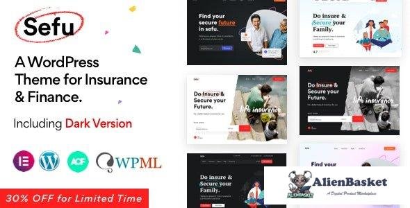 32209 Sefu v0.1.3 - Insurance & Finance WordPress Theme 