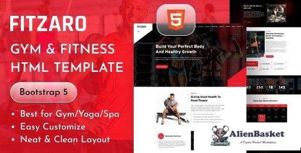 32213 Fitzaro v1.0 - Gym & Fitness HTML Template 