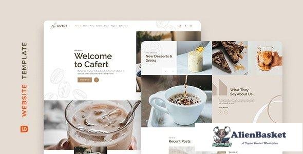 32300 Cafert v1.0 – Cafe and Restaurant Website Template 