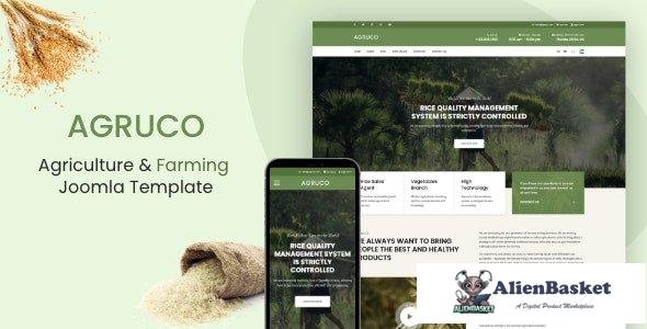 32296 Agruco v1.0 - Agriculture & Organic Food Joomla 4 Template 