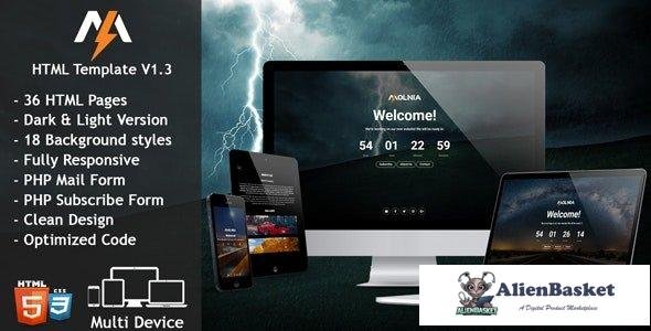 32340 Molnia - Coming Soon HTML Template 