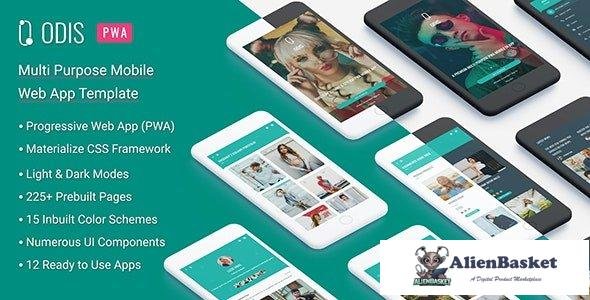 32370 Odis v1.1 - PWA Mobile App (Progressive Web App) 