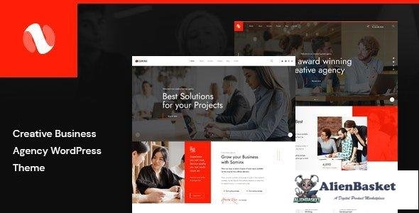 32392 Sominx v1.0.6 - Creative Business Agency WordPress Theme 