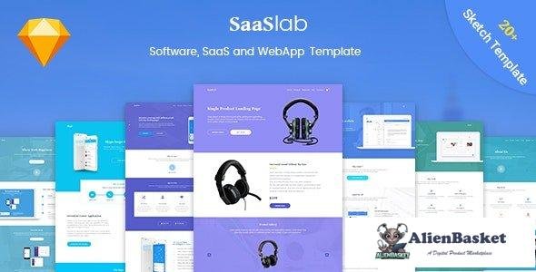 32391 SaaSLab v1.0 - Software, SaaS and WebApp Sketch Template 