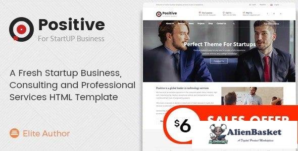 32390 Positive - Consulting and Professional Services HTML Template 