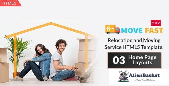 32387 Move Fast v1.0.2 - Relocation and Moving Service HTML5 Template 