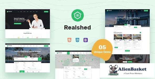 32396 Realshed v1.0 - Real Estate HTML Template 