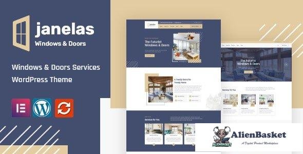 36608 Janelas v1.0.5 - Windows & Doors Services WordPress Theme 