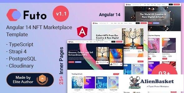 32431 Futo - Angular Strapi NFT Marketplace Template 