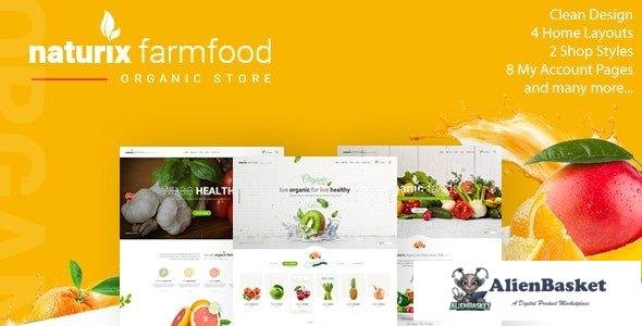 32448 Naturix v1.0.2 - Organic Fruit Vegetables Store HTML Template with RTL 