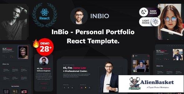 32447 InBio v1.5 - Personal Portfolio Gatsby.js Template 