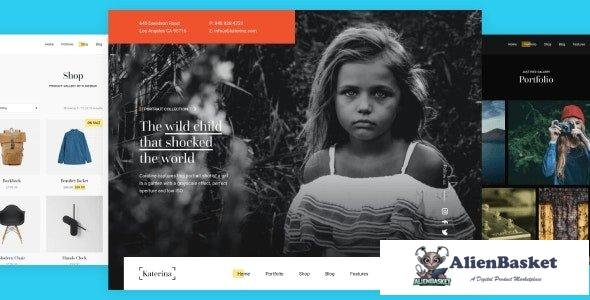 32249 Katerina v1.0 - Photography Portfolio Site Template 