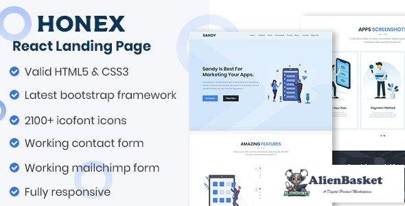 32285 HONEX - React Apps Landing Page 