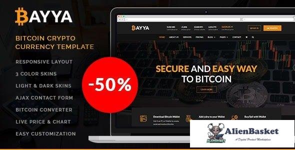 32364 Bayya - Bitcoin Crypto Currency Template 