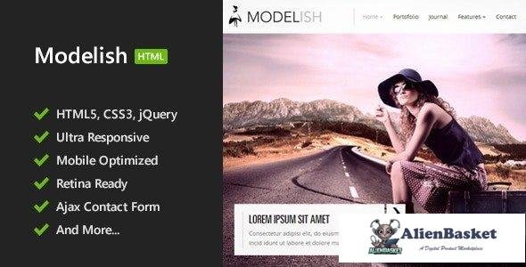 32460 Modelish - HTML5 Site Template 