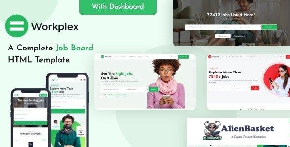 32490 Workplex v1.1 - Job Board HTML Template 