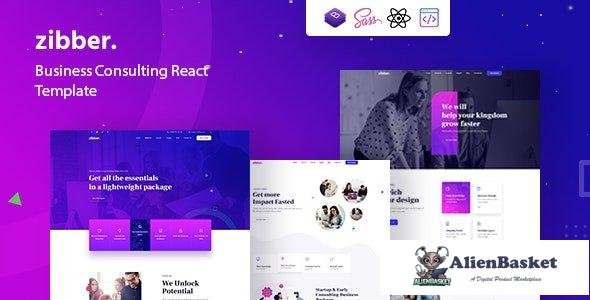 32587 Zibber v1.0 - Consulting Business React Template 