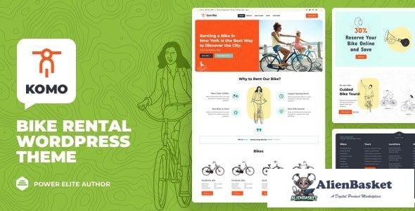 35735 Komo v1.2.5 - Bike Rental Shop WordPress Theme 